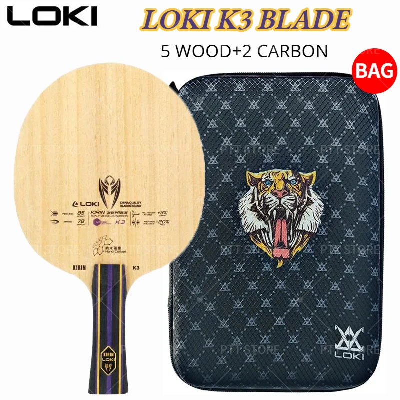 Table Tennis History - Original LOKI Kirin K3 Table Tennis
