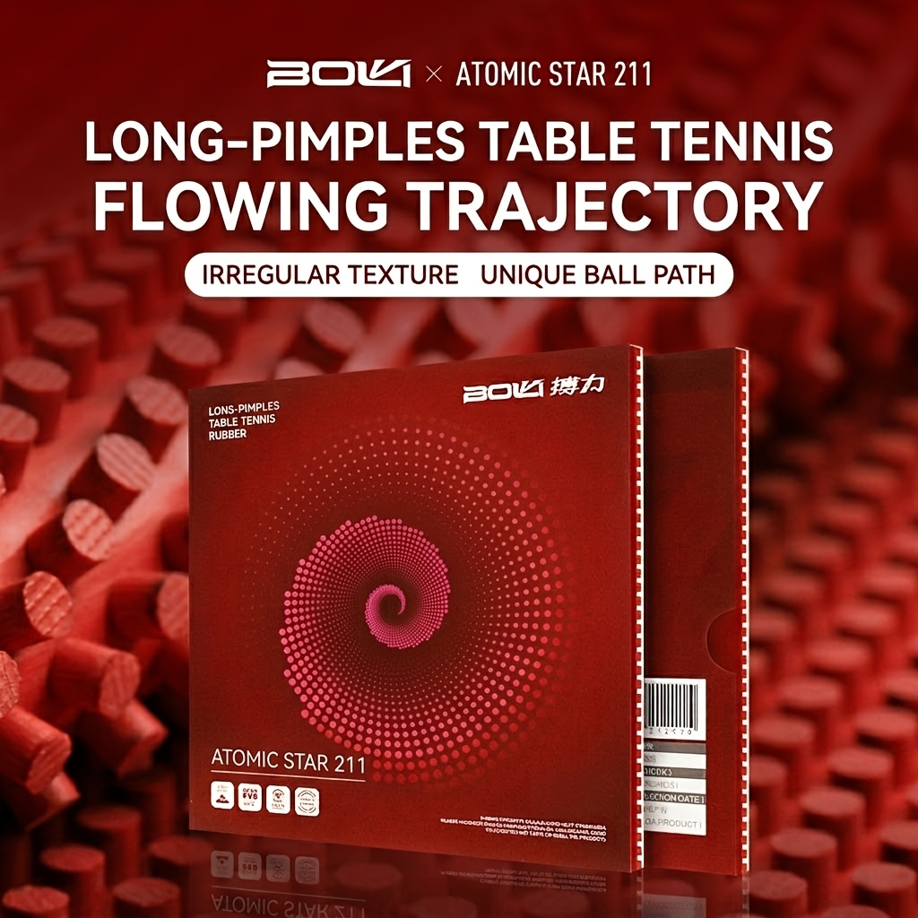 Table Tennis Rubber Anti Spin - Boli Table Tennis Long Pips Rubber,