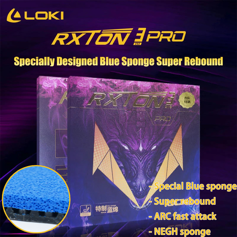 Table Tennis Pro - LOKI RXTON 3 PRO Table Tennis