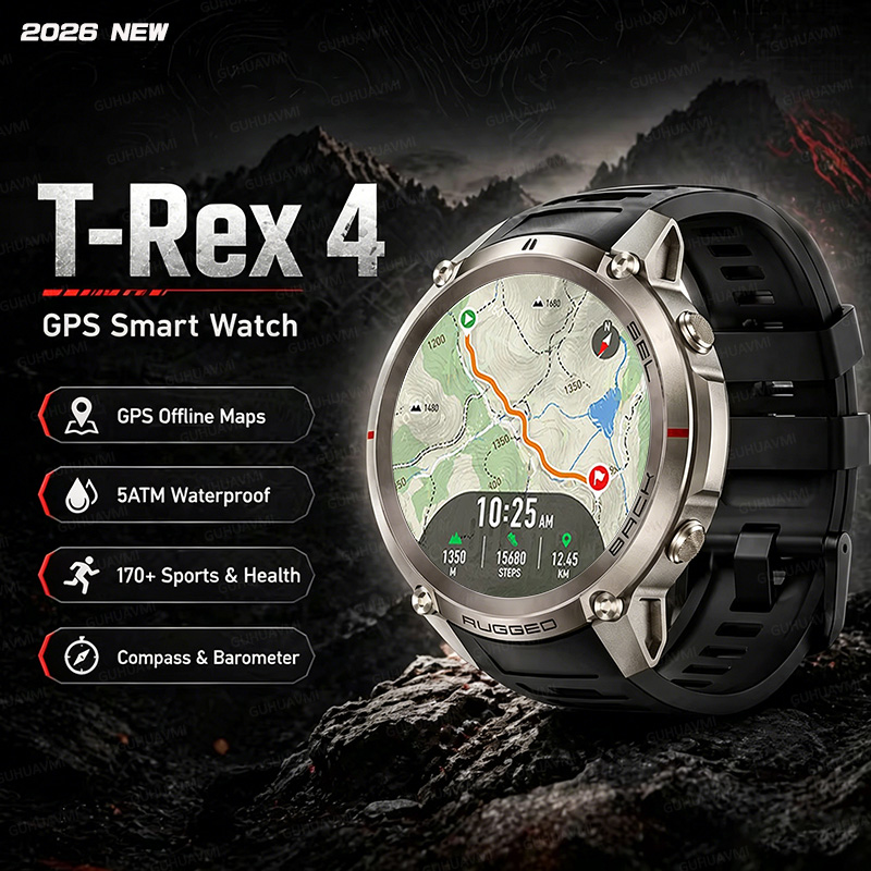 New T-Rex 4 Military GPS Smart - Table Tennis World 评论和价格