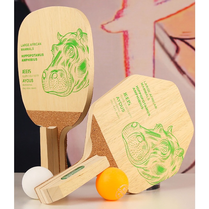 JEELS Green Hippo 1 Ply Ayous  - Table Tennis Table 评论和价格