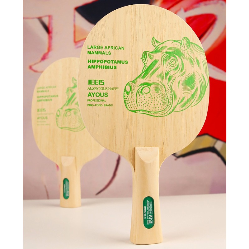 JEELS Green Hippo 1 Ply Ayous  - Table Tennis Table 评论和价格