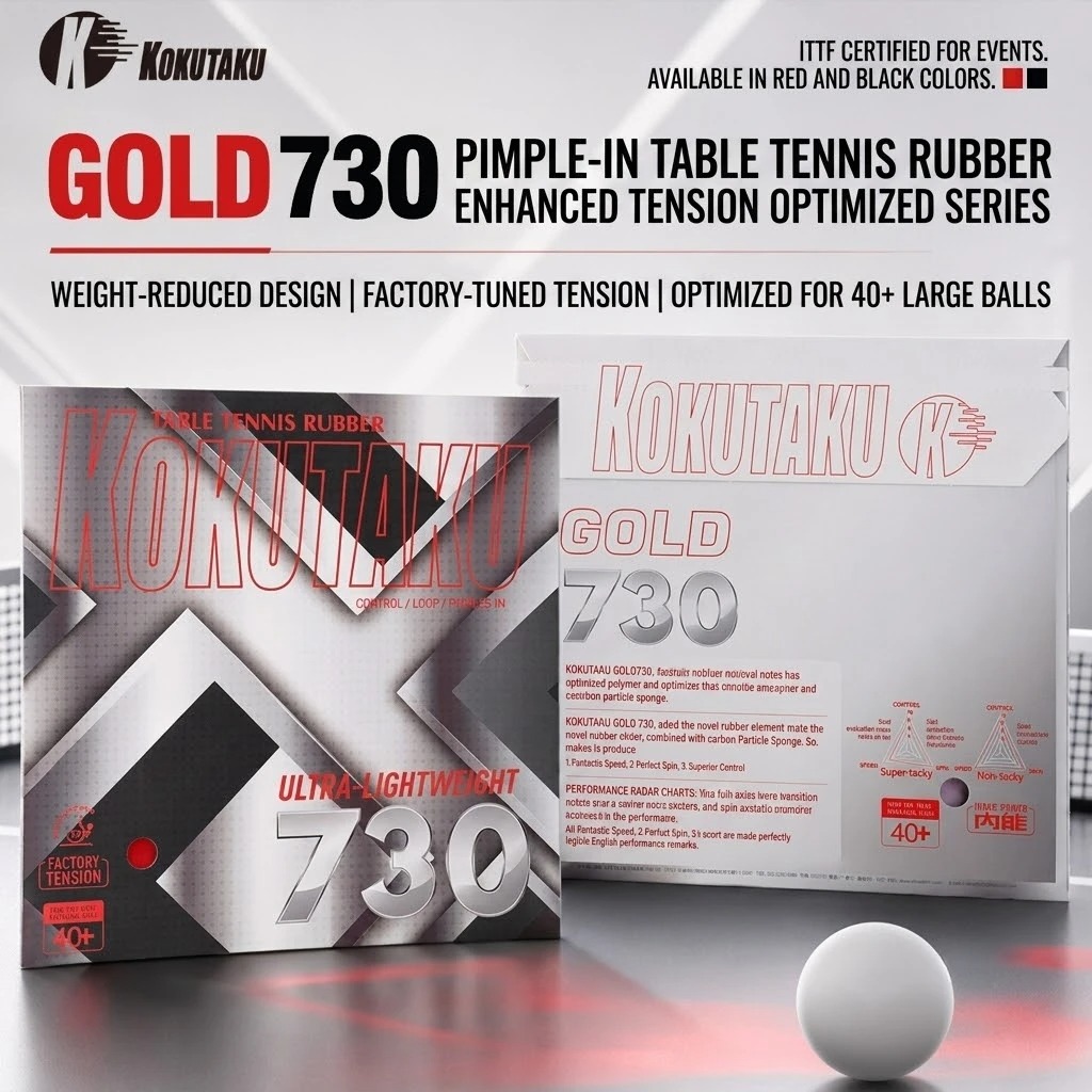 Kokutaku Table Tennis Racket R - Table Tennis Rubber Anti Spin 评论和价格