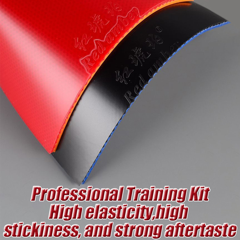 ●Red Amber Table Tennis Rubber - Table Tennis Rubber Anti Spin 评论和价格