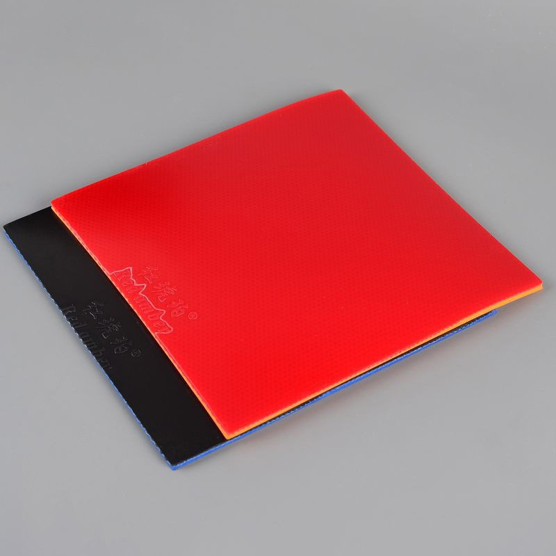 ●Red Amber Table Tennis Rubber - Table Tennis Rubber Anti Spin 评论和价格