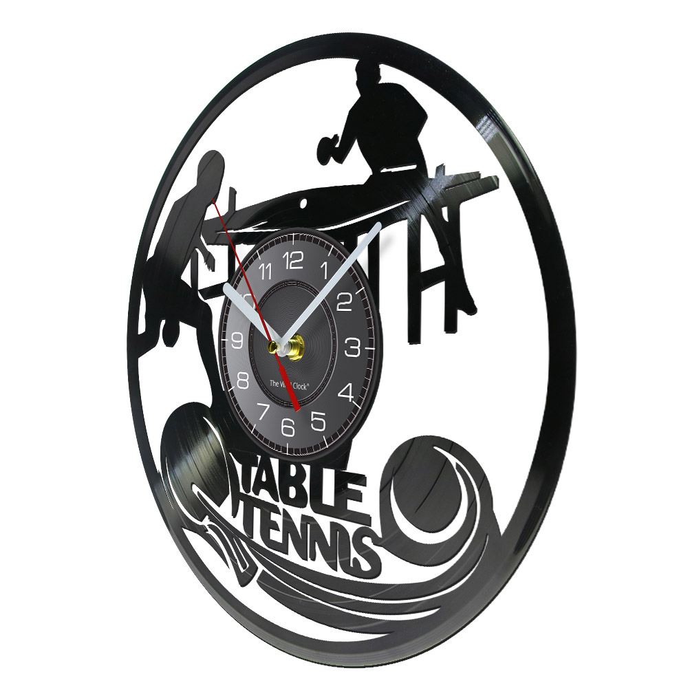 Table Tennis Wall Clock Table  - Table Tennis History 评论和价格