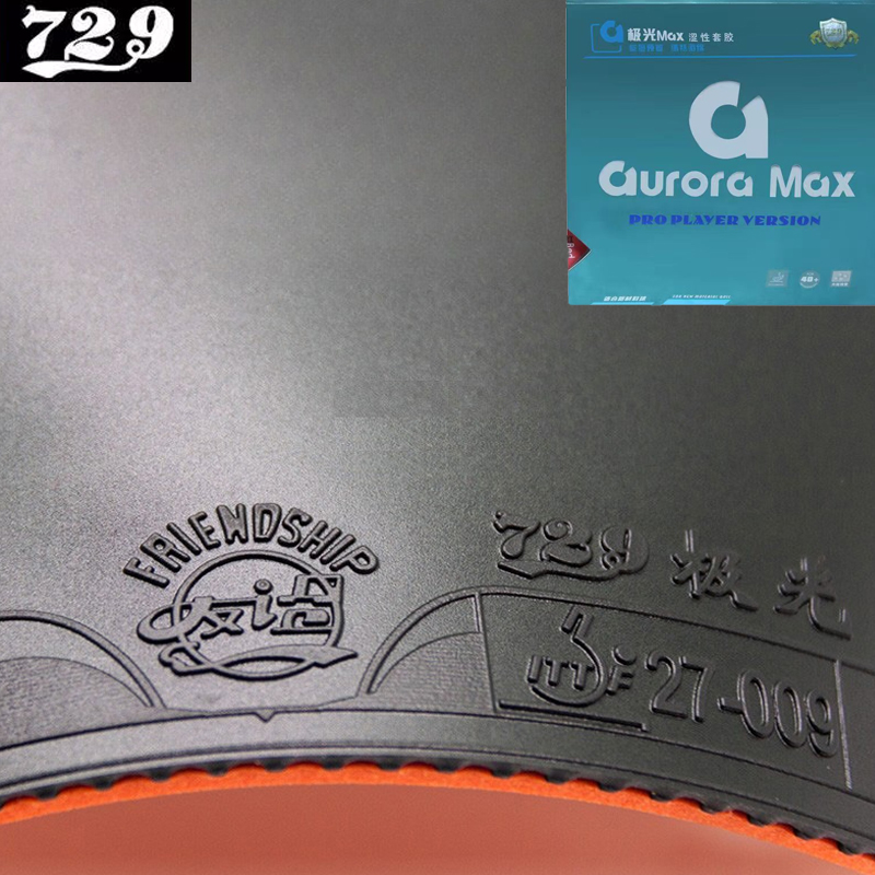 729 Friendship Aurora Max Tabl - Table Tennis Rubber Anti Spin 评论和价格