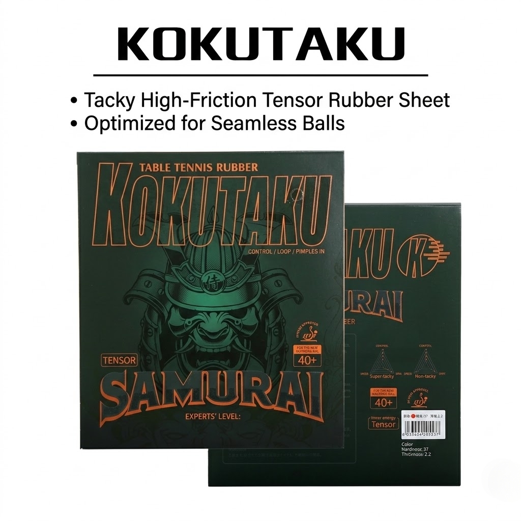 Kokutaku Sakura 868 Rubber Set - Table Tennis Rubber Anti Spin 评论和价格