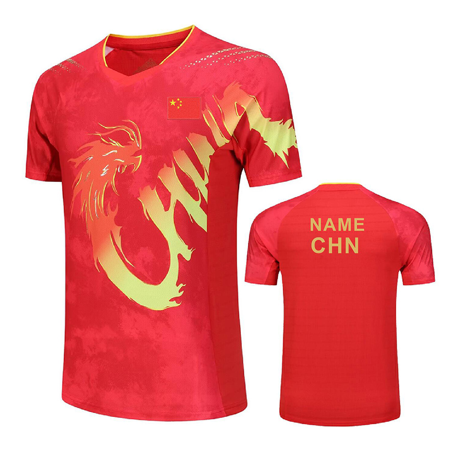 Custom Text 2024 CHINA Dragon  - Table Tennis Team Championship 评论和价格
