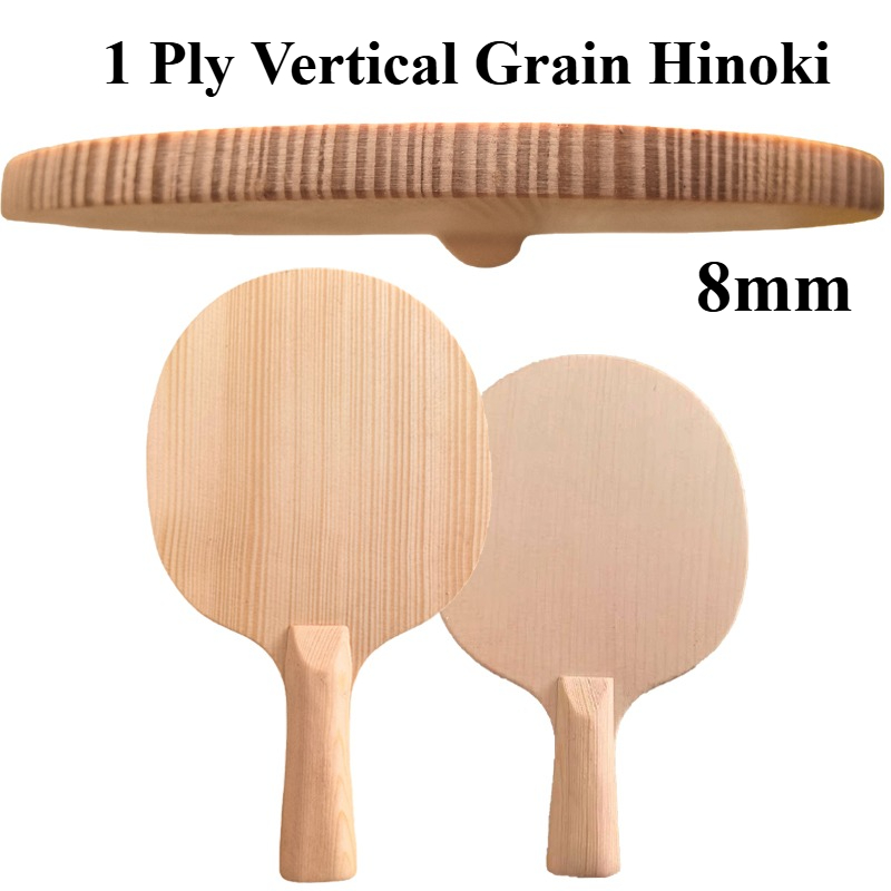1-Ply 8mm Vertical Grain Hinok - Table Tennis Blades 评论和价格