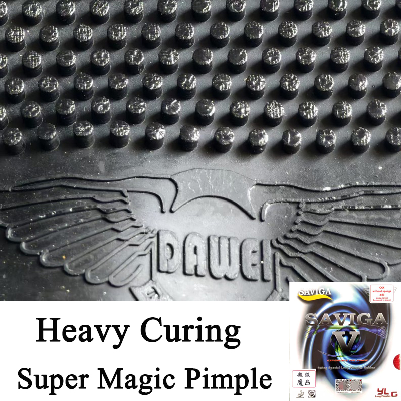 DAWEI SAVIGA V Heavy-cured Tab - Table Tennis Rubber Anti Spin 评论和价格