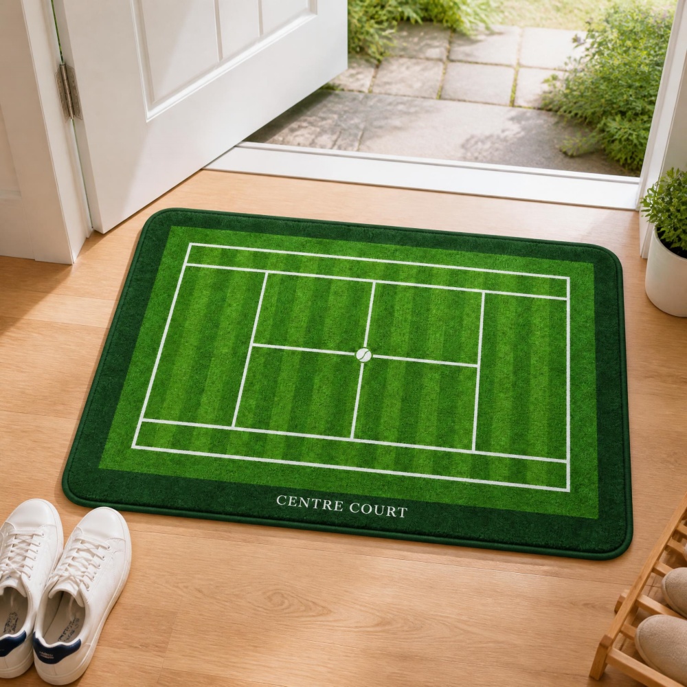 Green Grass Tennis Court Cryst - Table Tennis Footwork 评论和价格