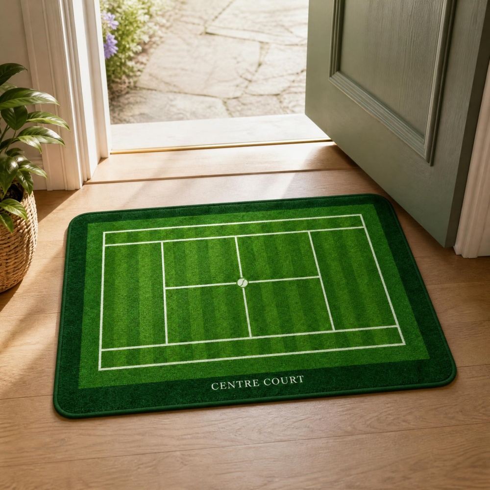 Green Grass Tennis Court Cryst - Table Tennis Footwork 评论和价格